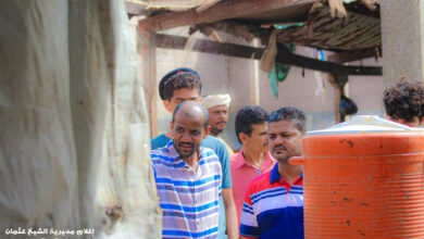 صورة مدير عام الشيخ عثمان يوجه بإعادة تأهيل سوق السمك في المديرية