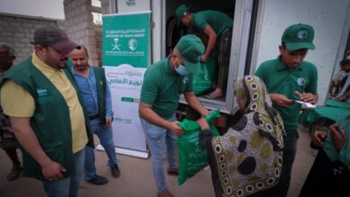 صورة مركز الملك سلمان للإغاثة يدشن توزيع الأضاحي في 4 محافظات