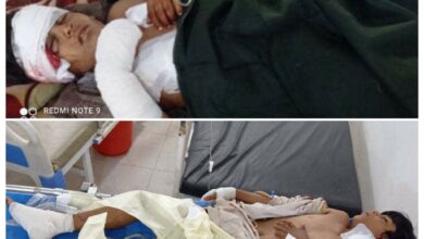صورة مأرب.. إصابة طفلين بانفجار مقذوف من مخلفات الحوثي في حريب