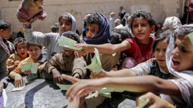صورة الأمم المتحدة تحذر من خطر انتشار مجاعة باليمن