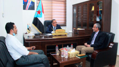 صورة الدكتور الخُبجي يلتقي وكيل وزارة الصحة العامة والسكان