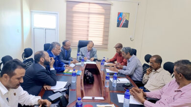 صورة فريق الحوار الوطني الجنوبي يلتقي باعضاء هيئات تنفيذية ومركزية بحزب رابطة الجنوب العربي الحر