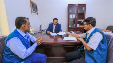 صورة وزارة الصحة توقع اتفاقية مشروع مخيم طبي للعيون بالعاصمة عدن