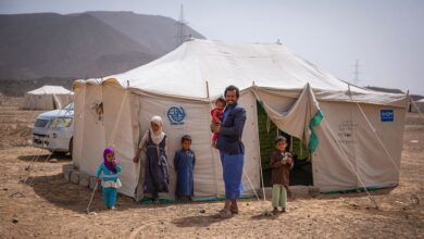 صورة الدولية للهجرة: انخفاض معدلات النزوح في اليمن بنسبة 59%