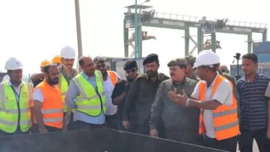 صورة نائب مدير أمن عدن يشهد إختتام الدورة الثالثة لموظفي توليد محطة الكهرباء والطاقة بالمحافظة