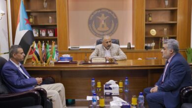 صورة الرئيس الزُبيدي يطّلع على نتائج لقاءات وزارة التخطيط بممثلي المنظمات الدولية والجهات المانحة