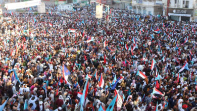 صورة أجواء ثورية في حضرموت تنعش آمال إخراج عناصر العسكرية الأولى
