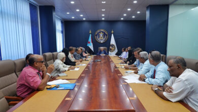 صورة فريق الحوار الوطني الجنوبي الداخلي يلتقي قيادة مؤتمر عدن الجامع