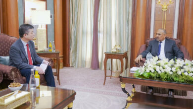 صورة الرئيس الزُبيدي يدعو كوريا الجنوبية لتوسيع استثماراتها في العاصمة عدن والمحافظات المحررة