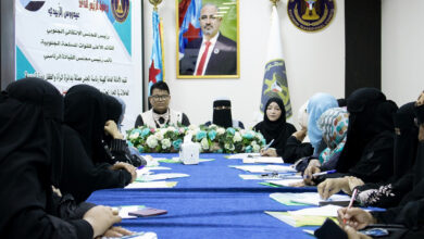 صورة الأمانة العامة تدشن دورة تدريبية للكادر النسائي في اللجان المجتمعية في مديريات العاصمة عدن