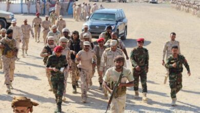 صورة اللواء التميمي يِطلع على جاهزية المواقع العسكرية في لواء بارشيد