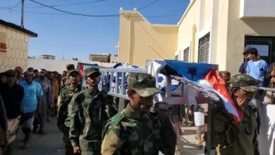 صورة القوات المسلحة الجنوبية تنّعي استشهاد الرائد الجبواني وعدد من الأبطال خلال العمليات الإرهابية بشبوة