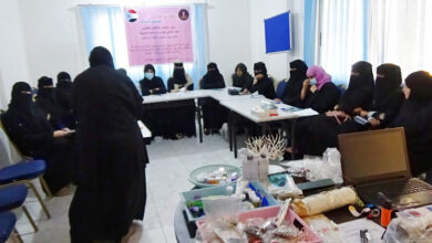 صورة الأمانة العامة تنظم دورة تدريبية في الحرف اليدوية للفتيات