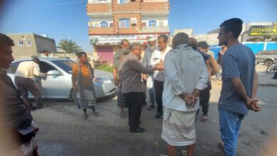 صورة تنفيذ حملة نظافة في منطقة الممدارة بالعاصمة عدن