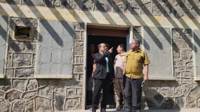 صورة مدير عام دار سعد يتفقد المبنى الحكومي بالمديرية ويوجه بإعادة تأهيله
