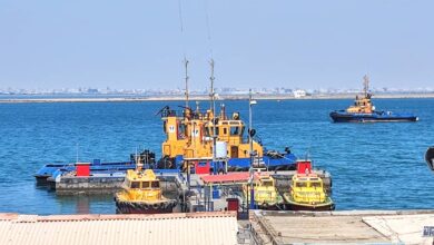 صورة ميناء عدن يستكمل صيانة الساحبة “وادي حطيب”