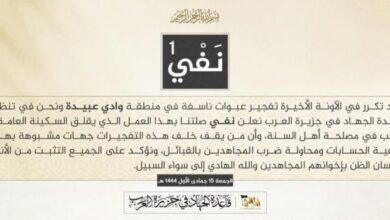 صورة كيف كشف بيان “القاعدة” تحالفه رسمياً مع سلطات مأرب الإخوانية