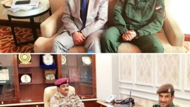 صورة العميد الربيعي يلتقي وزير الدفاع ورئيس اللجنة الامنية والعسكرية العليا