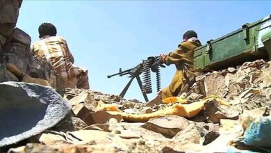 صورة مقتل وجرح 30 من مليشيات الحوثي خلال هجوم فاشل شمال شرق الحشاء بالضالع