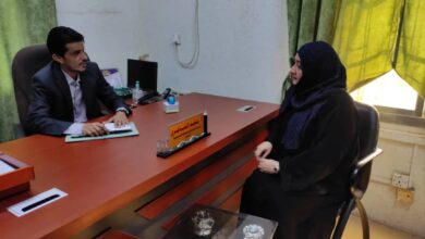 صورة لقاء يناقش سبل التعاون المشترك بين صندوق الرعاية الاجتماعية والأسر المنتجة في العاصمة عدن