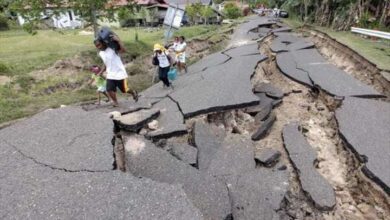 صورة زلزال بقوة 6.1 يضرب وسط الفلبين
