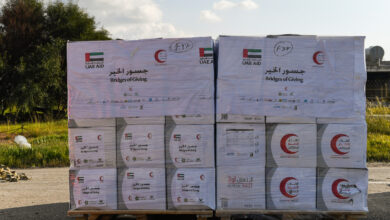 صورة الإمارات تواصل إرسال المساعدات الإغاثية للمتضررين من الزلزال في سوريا وتركيا