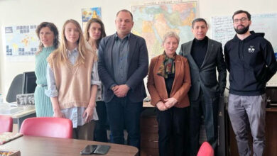 صورة ممثل خارجية الانتقالي في روسيا يلتقي رئيسة مركز دراسات الشرق الأوسط في مركز بريماكوف