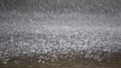 صورة توقعات بهطول أمطار متفرقة على هضاب شبوة وحضرموت والمهرة