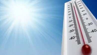 صورة درجات الحرارة المتوقعة على العاصمة عدن وعدد من محافظات الجنوب