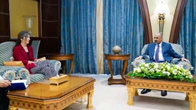 صورة الرئيس الزُبيدي: الحوار هو الطريق السليم لإعادة الأمن والاستقرار إلى المنطقة