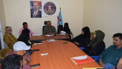 صورة تنفيذية انتقالي الشيخ عثمان تعقد اجتماعها الدوري لشهر أبريل
