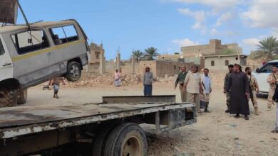 صورة المحافظ الثقلي يدشن حملة شاملة لرفع السيارات التالفة ومخلفات الخردة من الشوارع الرئيسية بمدينة حديبوه