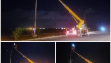 صورة جهود محافظ العاصمة عدن تتواصل بمشاريع إنارة الطرق بالطاقة البديلة