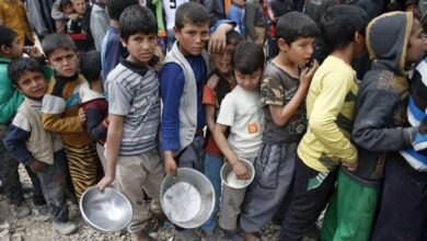 صورة اليونيسف: خطوة واحدة تفصل 6 ملايين طفل باليمن عن المجاعة