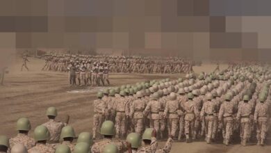 صورة بختام التأهيل القتالي.. عرض عسكري للدفعة 44 عمالقة جنوبية