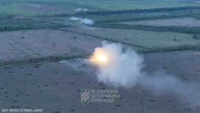 صورة المروحيات الروسية تدك لواءين أوكرانيين بالصواريخ والقنابل