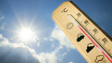 صورة درجات الحرارة المتوقعة اليوم الإثنين في العاصمة عدن وعدد من المحافظات