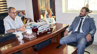 صورة الجعدي يلتقي رئيس تنفيذية انتقالي محافظة شبوة