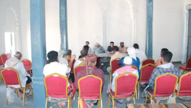 صورة المحمدي يرأس اجتماعاً استثنائياً لتنفيذية انتقالي غيل باوزير