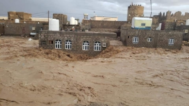 صورة المفوضية الأوروبية: 165 ألف متضرر من الأمطار في اليمن