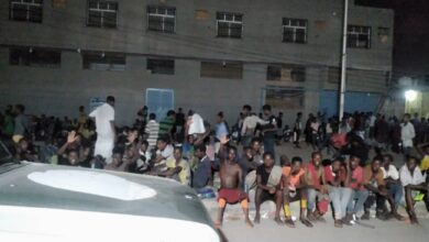 صورة أجهزة الأمن تواصل حملة ضبط المهاجرين غير الشرعيين في العاصمة عدن
