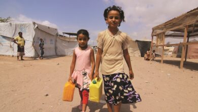 صورة استمرار الصراع يترك ملايين اليمنيين فريسة للجوع