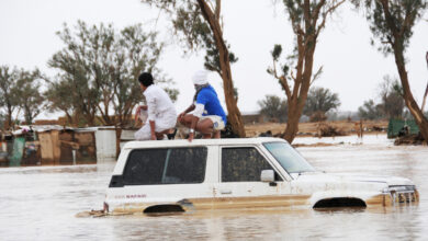 صورة 300 ألف متضرر من الأمطار والفيضانات في اليمن