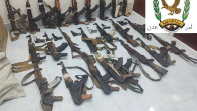 صورة مدير أمن العاصمة عدن يؤكد تحقيق نجاحات كبيرة في حملة منع السلاح ويحذر المخالفين