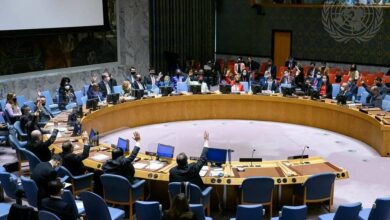 صورة جلسة مرتقبة لمجلس الأمن الدولي لمناقشة مستجدات الأوضاع باليمن