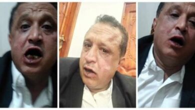 صورة منظمة حقوقية تدين اعتداء ميليشيات الحوثي على الصحفي اليمني مجلي الصمدي