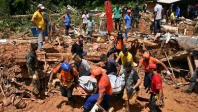 صورة ارتفاع حصيلة ضحايا انزلاقات التربة والفيضانات بالهند