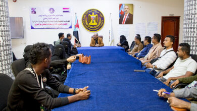 صورة الجعدي يلتقي رئيس المجلس التنسيقي لمنظمات المجتمع المدني بحضرموت وعددا من رؤساء المؤسسات والمنظمات