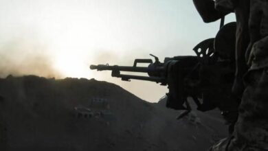 صورة المشتركة تهاجم مواقع لمليشيا الحوثي غرب تعز اليمنية