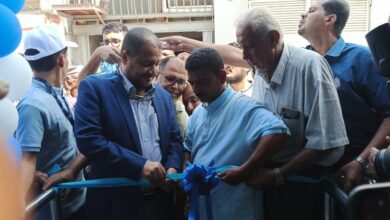 صورة افتتاح مركز بروم للأسماك المجمدة بالعاصمة عدن